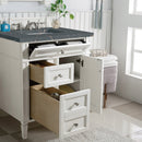 James Martin Brittany 30" Single Bathroom Vanity, Bright White