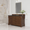 James Martin Brookfield 60" Single Bathroom Vanity, Honey Oak