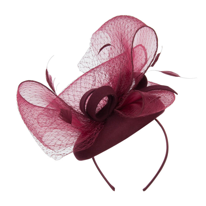 Horsehair Net Crown Fascinator