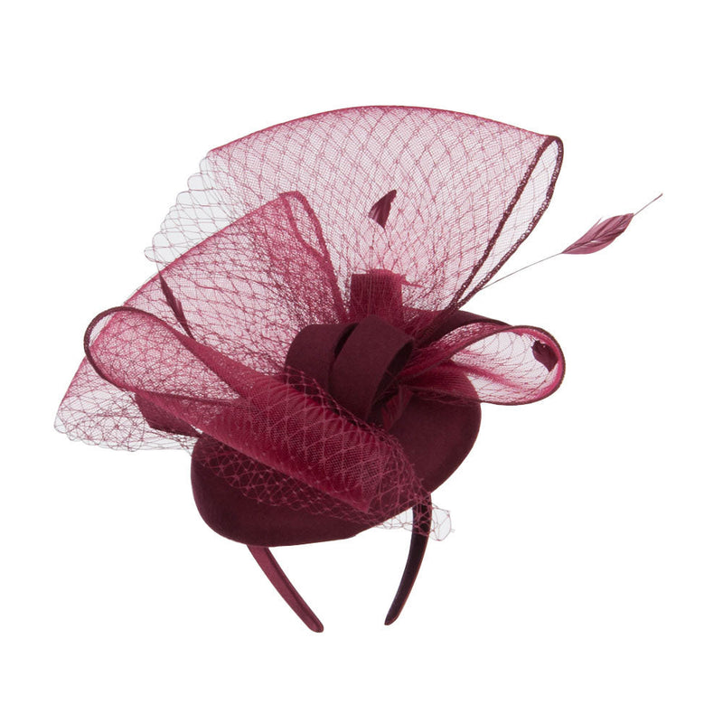 Horsehair Net Crown Fascinator