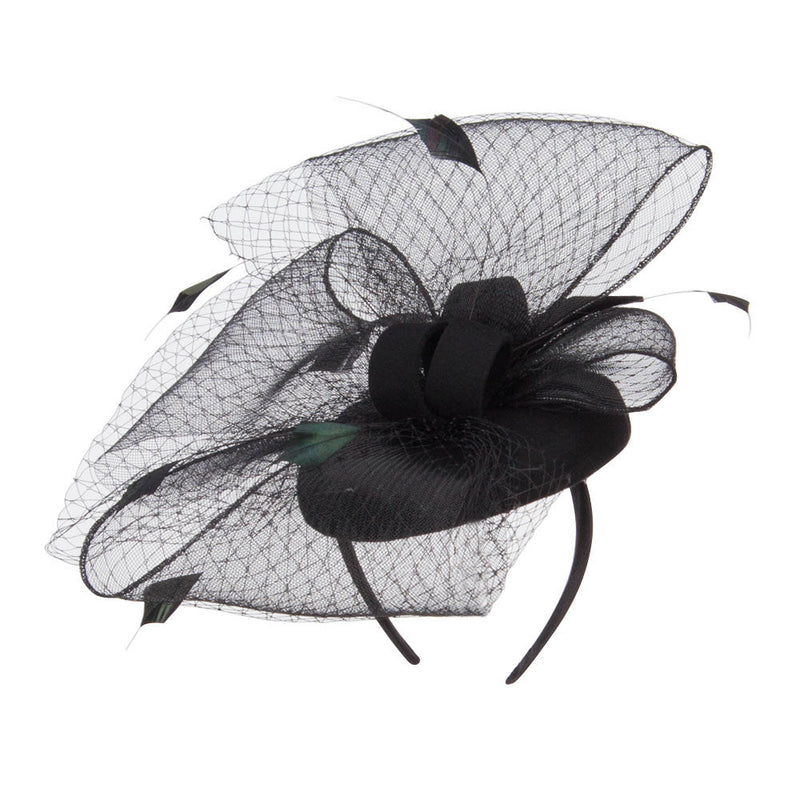 Horsehair Net Crown Fascinator