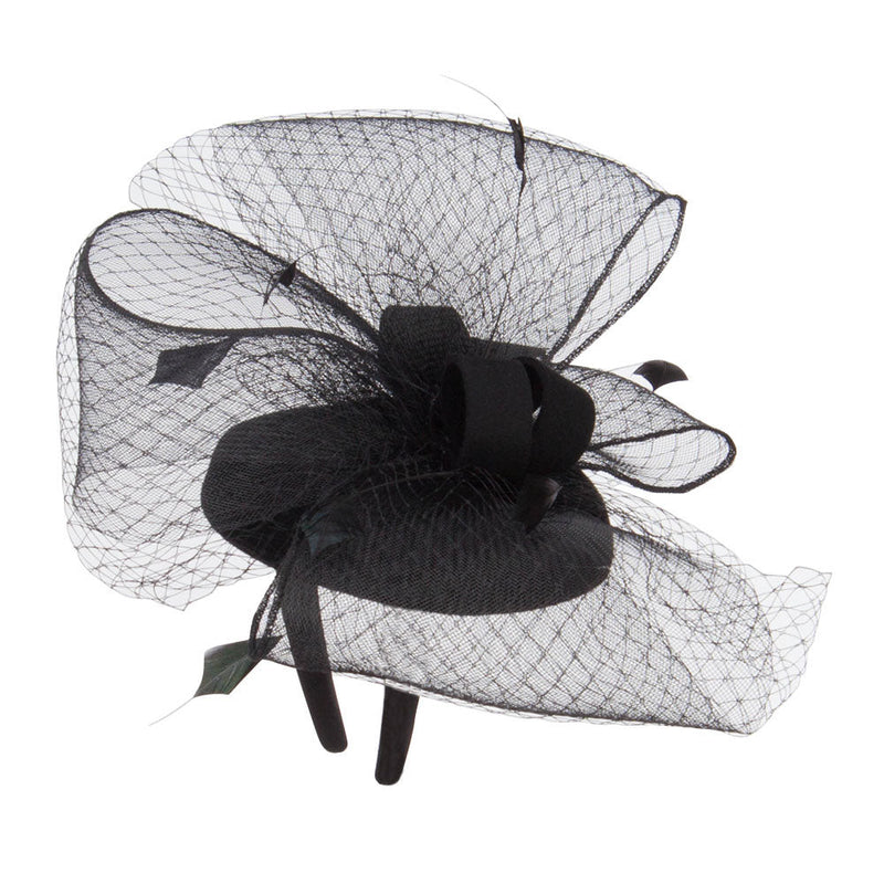 Horsehair Net Crown Fascinator