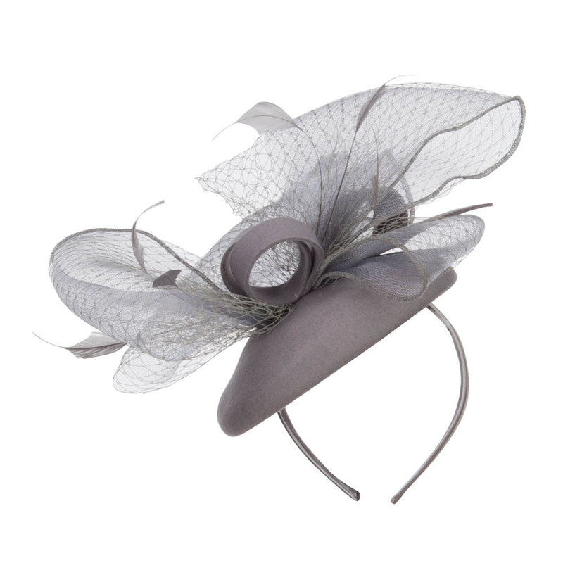 Horsehair Net Crown Fascinator