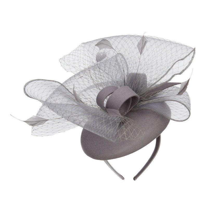 Horsehair Net Crown Fascinator