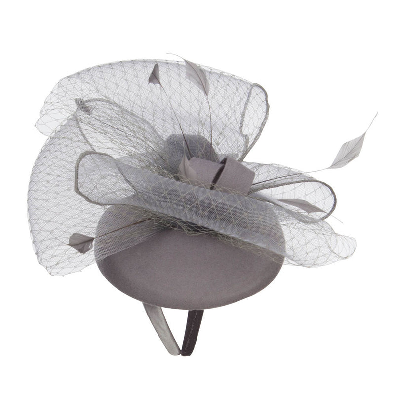 Horsehair Net Crown Fascinator