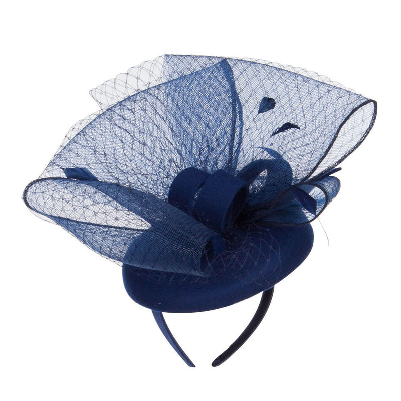 Horsehair Net Crown Fascinator