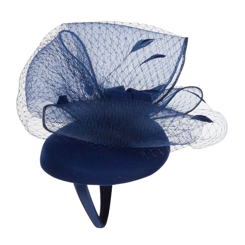 Horsehair Net Crown Fascinator