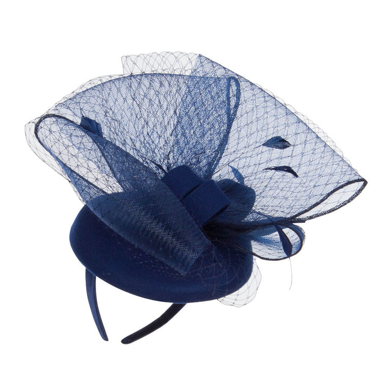 Horsehair Net Crown Fascinator