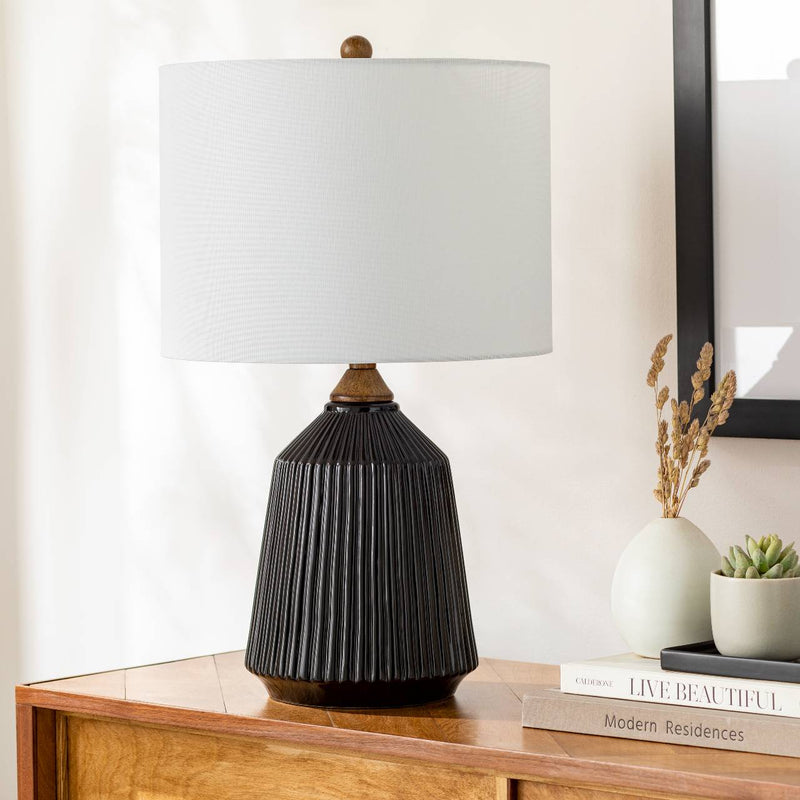 Brando Black Table Lamp