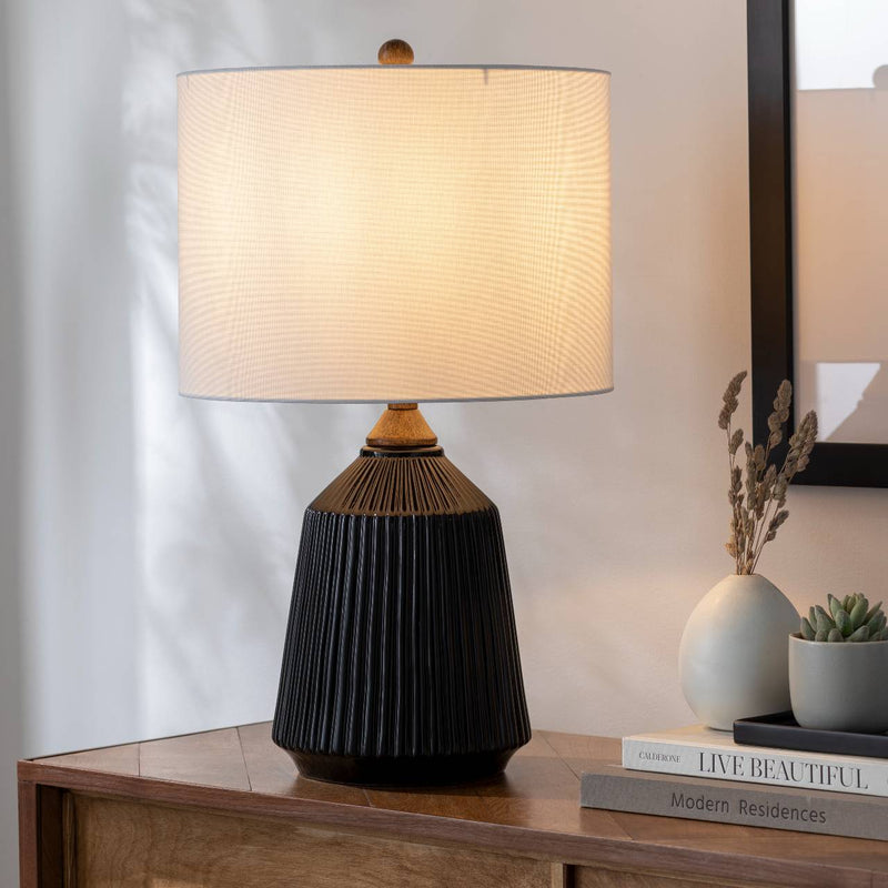 Brando Black Table Lamp