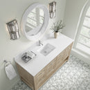 James Martin Breckenridge 60" Single Bathroom Vanity, Whitewashed Oak