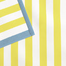 Oversized Striped Border Cabana Beach Towel - Santa Cruz by Great Bay Home