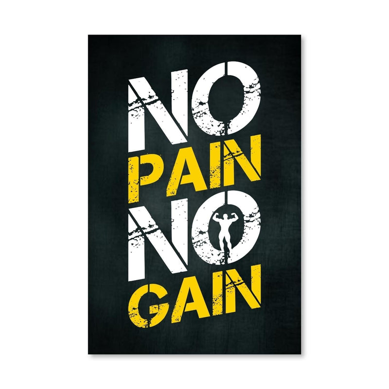 No Pain No Gain Canvas