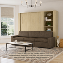 Wall Bed with Extended Sofa