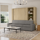 Wall Bed with Extended Sofa