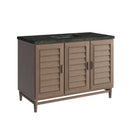 James Martin Portland 48" Single Bathroom Vanity, Whitewashed Walnut