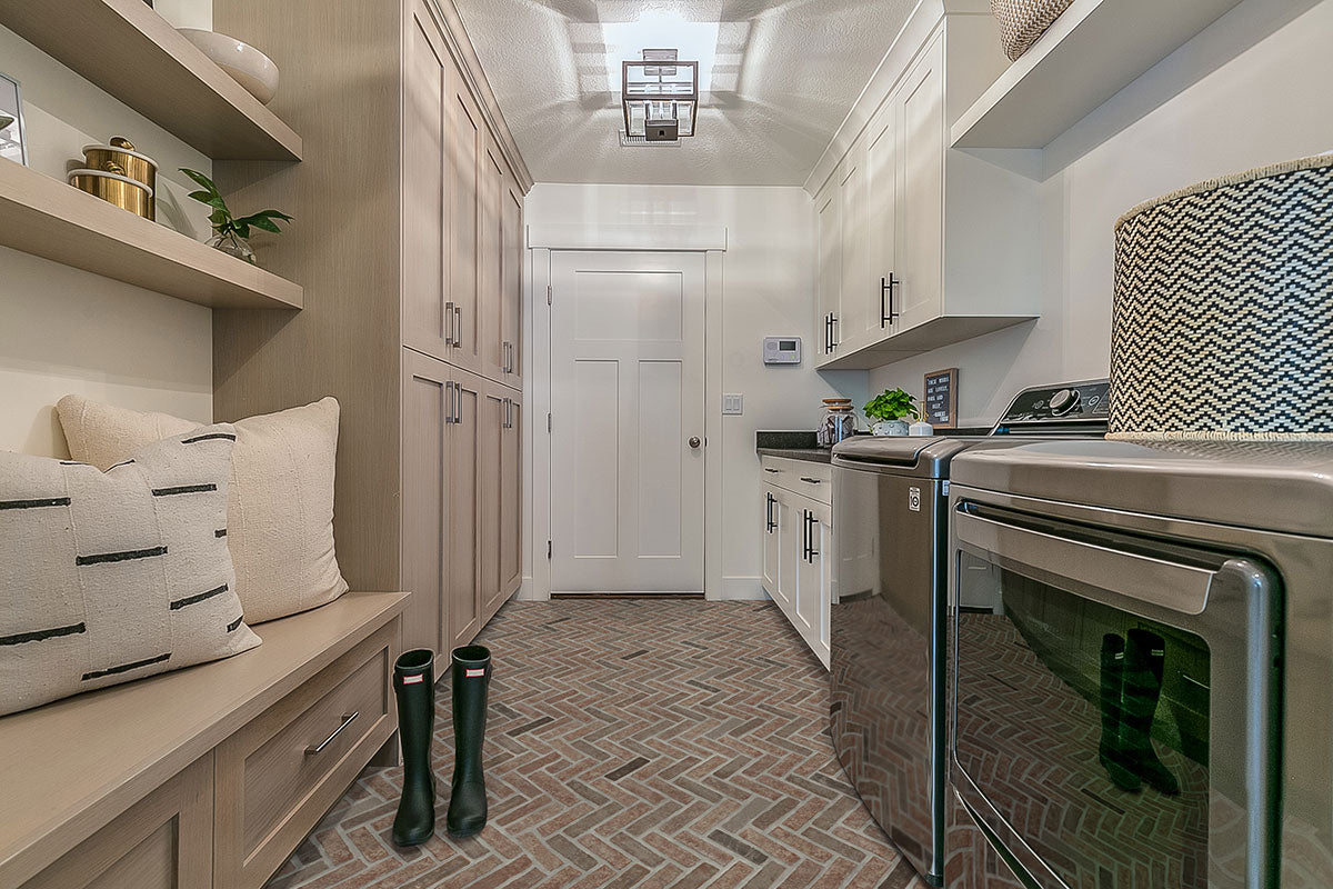MSI Noble Red®Reclaimed Clay Brick - Herringbone, photo 9 of 11
