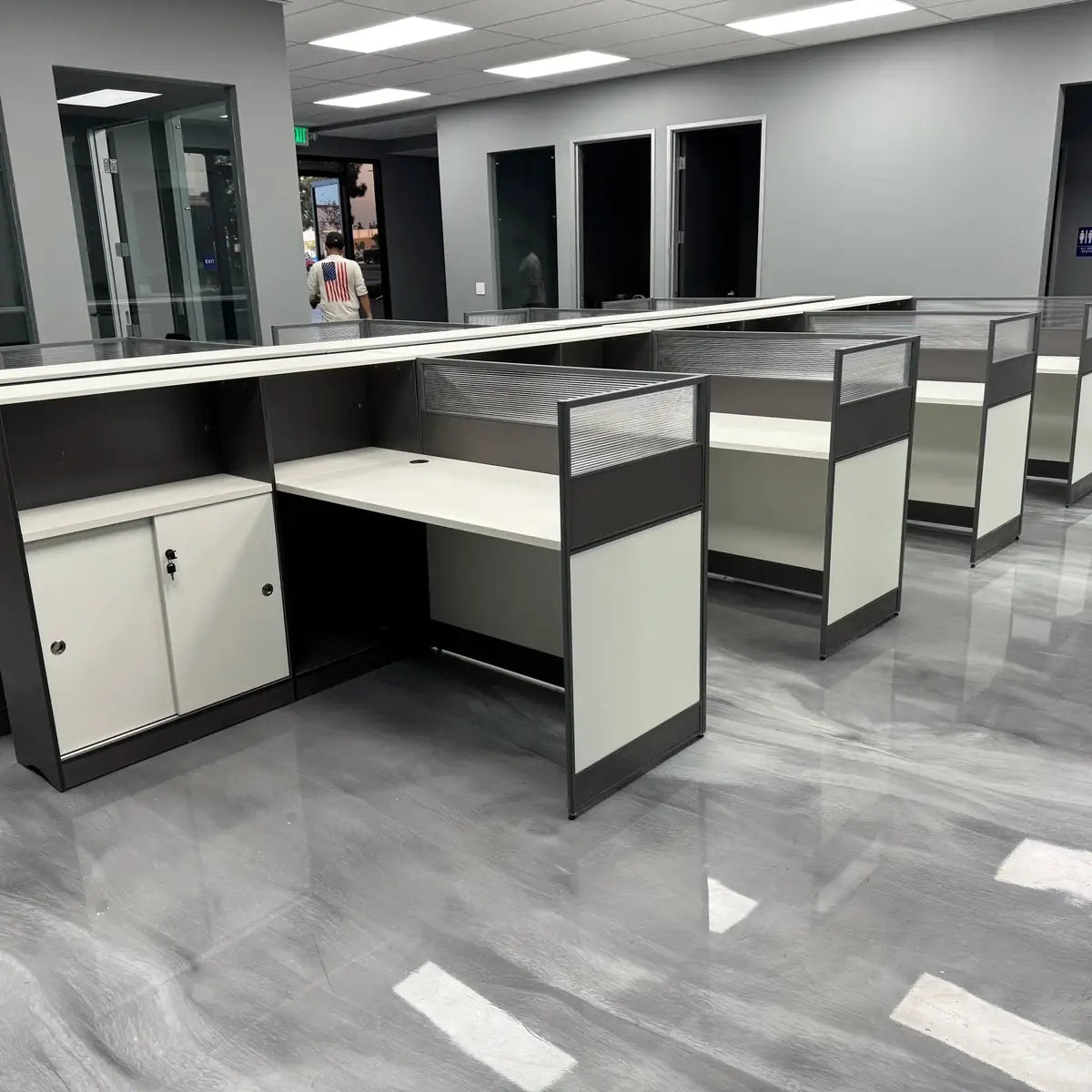Noelle · L-Shaped Cubicle Office Workstation, photo 12 of 24