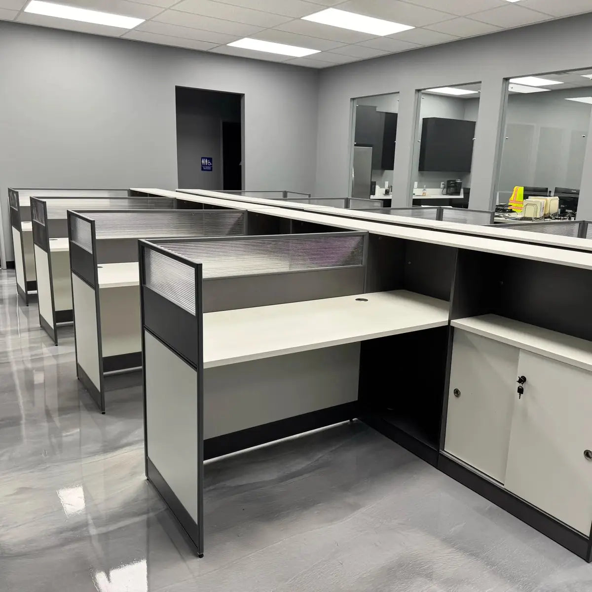 Noelle · L-Shaped Cubicle Office Workstation, photo 13 of 24