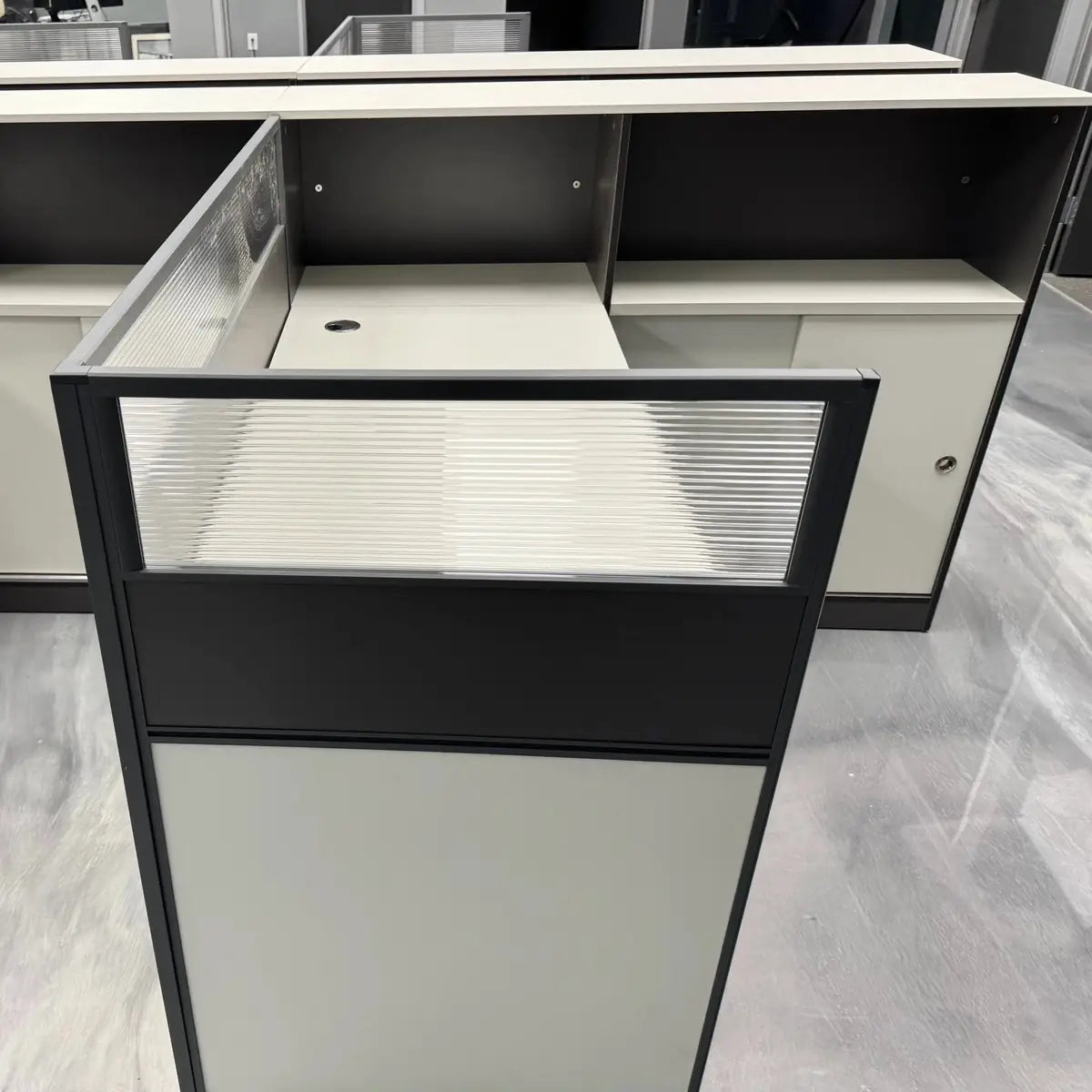 Noelle · L-Shaped Cubicle Office Workstation, photo 16 of 24