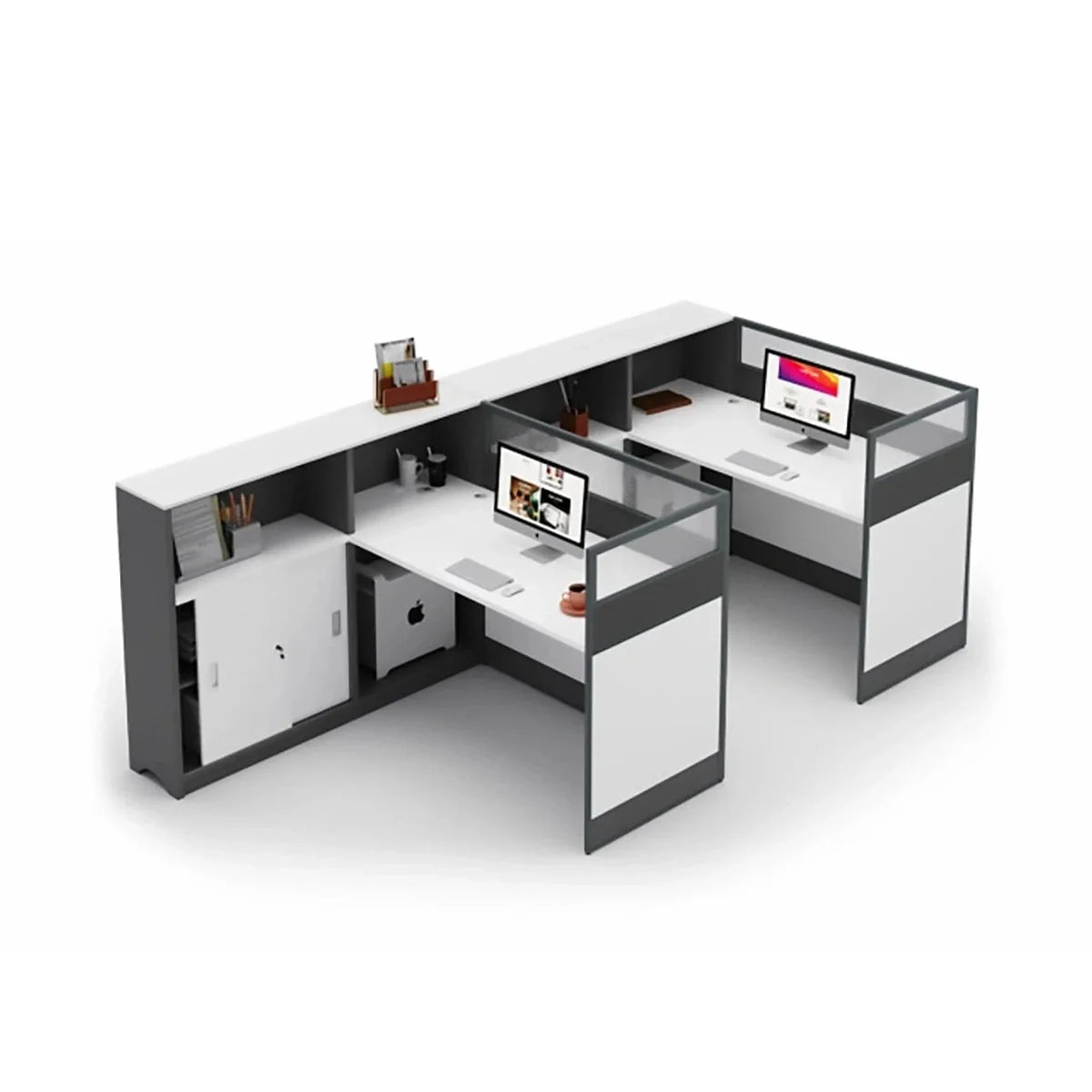 Noelle · L-Shaped Cubicle Office Workstation, photo 4 of 24