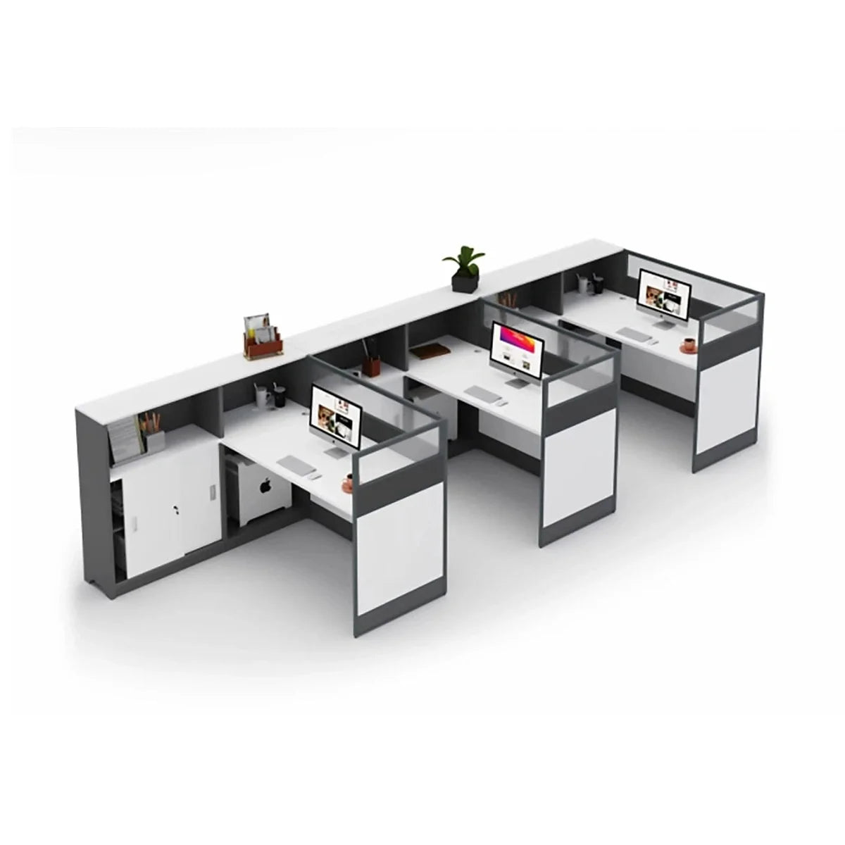 Noelle · L-Shaped Cubicle Office Workstation, photo 5 of 24