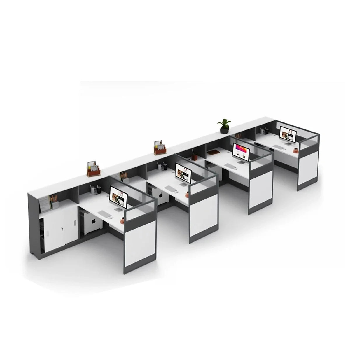 Noelle · L-Shaped Cubicle Office Workstation, photo 6 of 24
