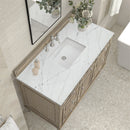James Martin Lorelai 48" Single Bathroom Vanity, Whitewashed Oak