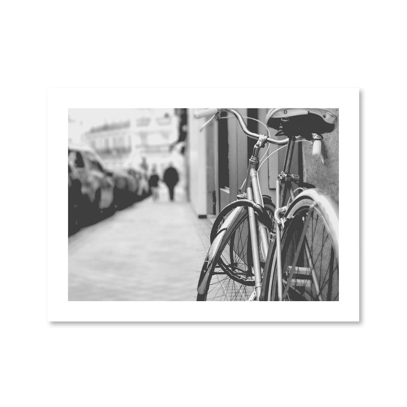 Noir Bicycle Print