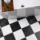 MSI Noir Blanc Grid Porcelain Tile