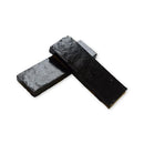 Noir Glossy Subway Zellige Tiles 2x6