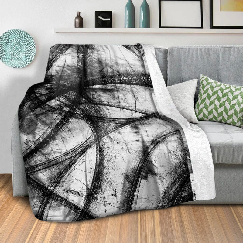 Noir Lines Blanket