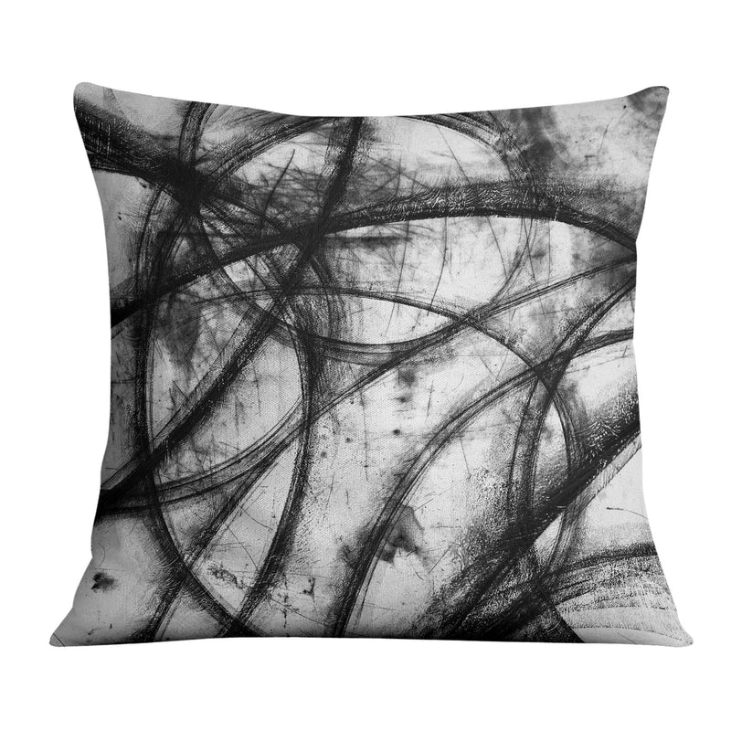 Noir Lines Cushion