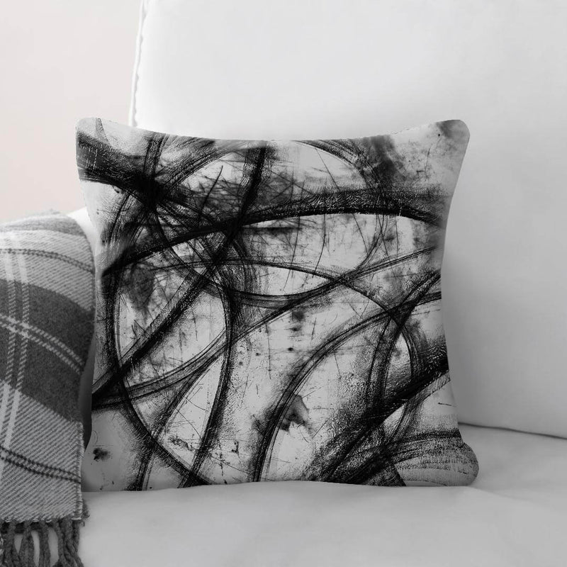 Noir Lines Cushion