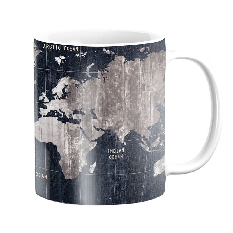 Noir Map Mug