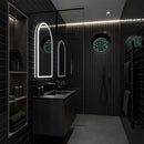Noir Matte Subway Ceramic Tiles 4x12