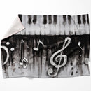 Noir Piano Blanket