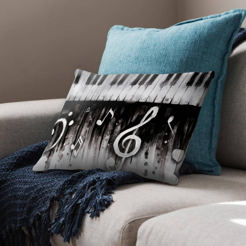 Noir Piano Cushion