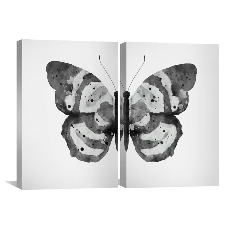 Noir Shades Butterfly Canvas