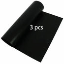Non-stick black bbq grill mat kitchen and outdoor cooking accessory by Decorbites
