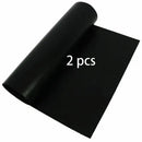 Non-stick black bbq grill mat kitchen and outdoor cooking accessory by Decorbites