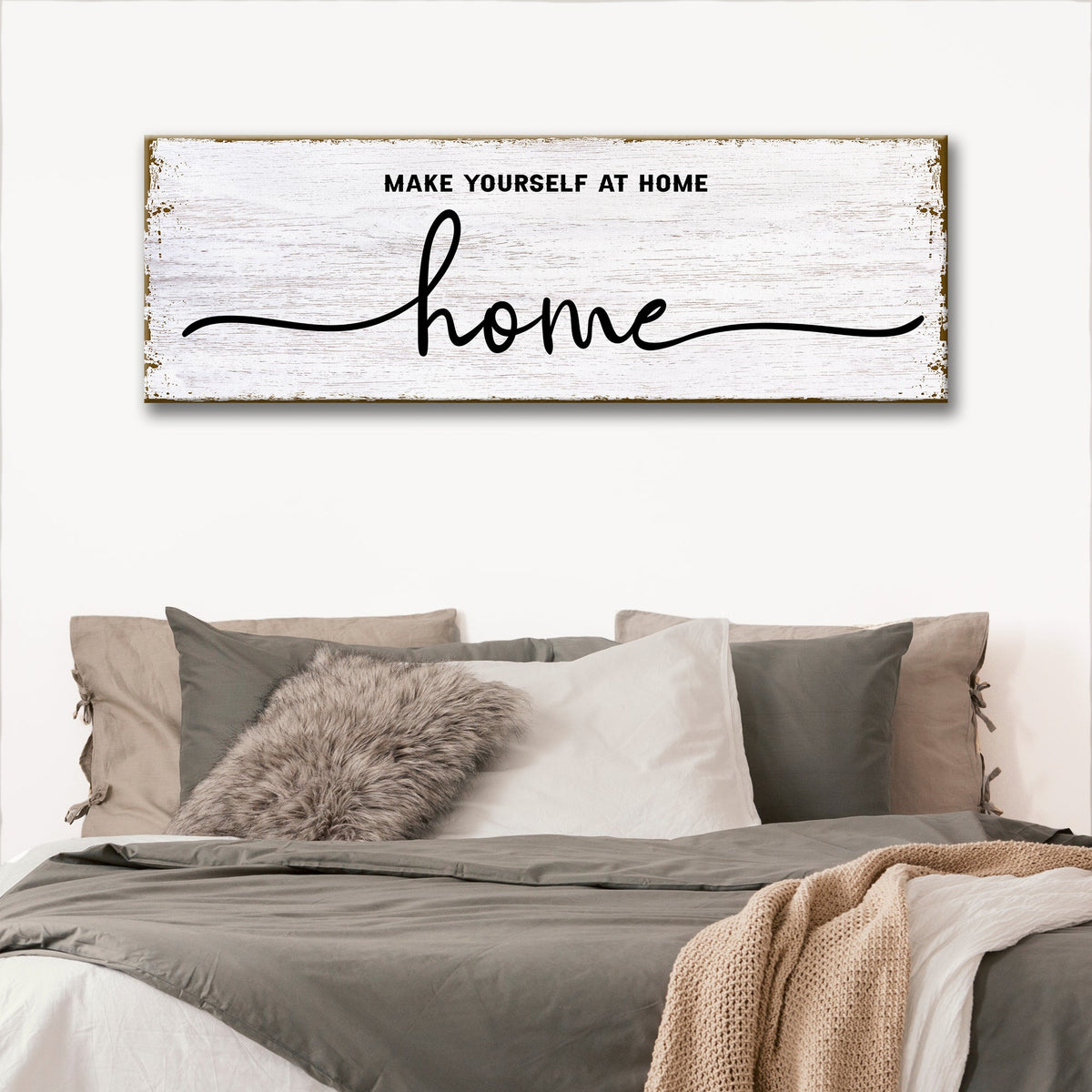 Make Yourself At Home Sign, photo 6 of 7
