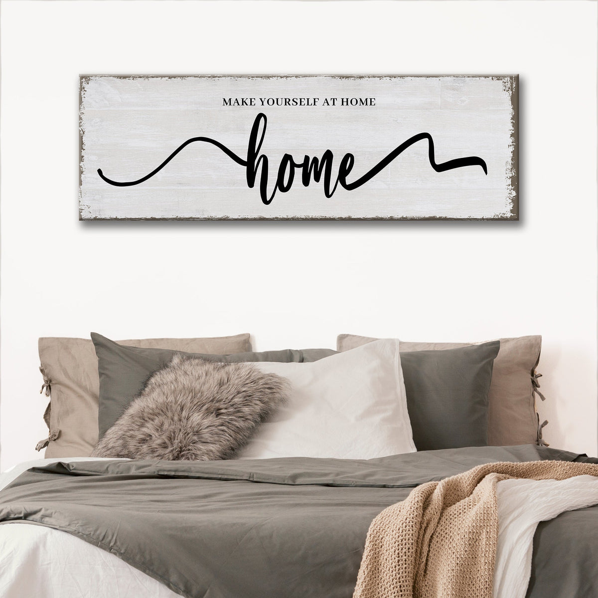 Make Yourself At Home Sign, photo 7 of 7