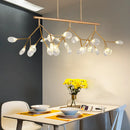 GobekUsa Nordic 27-Light Tree Branch Glass Pendant Lamp for Dining Room - Island Ceiling Light