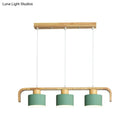 GobekUsa Nordic 3/4 Head Metal Island Chandelier for Dining Room & Kitchen