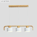 GobekUsa Nordic 3/4 Head Metal Island Chandelier for Dining Room & Kitchen