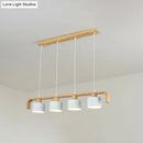 GobekUsa Nordic 3/4 Head Metal Island Chandelier for Dining Room & Kitchen