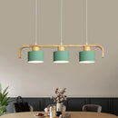 GobekUsa Nordic 3/4 Head Metal Island Chandelier for Dining Room & Kitchen