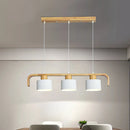 GobekUsa Nordic 3/4 Head Metal Island Chandelier for Dining Room & Kitchen