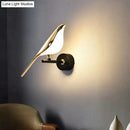 GobekUsa Nordic Art Deco LED Swan Wall Lamp  for Bedroom Bedside wall Living Room Hallway Indoor Lighting